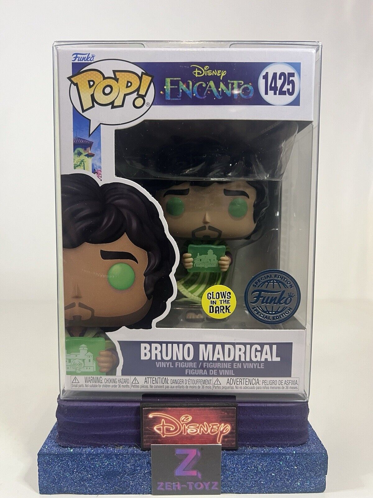 FUNKO POP! Disney Movies E canto Bruno Madrigal #1425 Special Edition