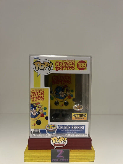 FUNKO POP! Ad Icons Cap'n Crunch Cereal Crunch Berries #189 Hot Topic Exclusive