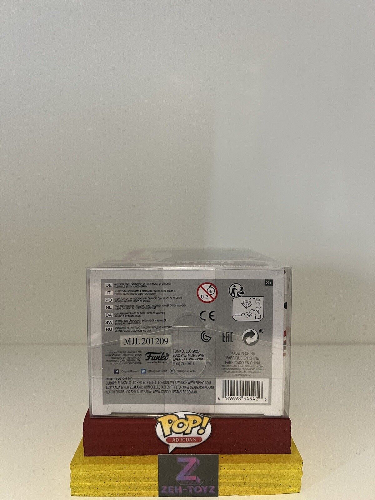 FUNKO POP Ad Icons Target Bullseye #118 Target Convention 2021