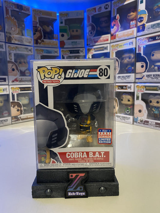 FUNKO POP! Retro Toys Movies GI Joe Cobra B.A.T #80 2021 Exclusive