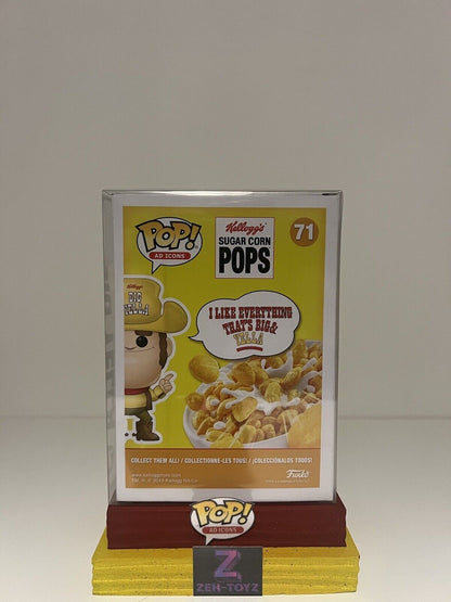 FUNKO POP Ad Icons Kelloggs Cereal Big Yella #71 Funko Shop Exclusive