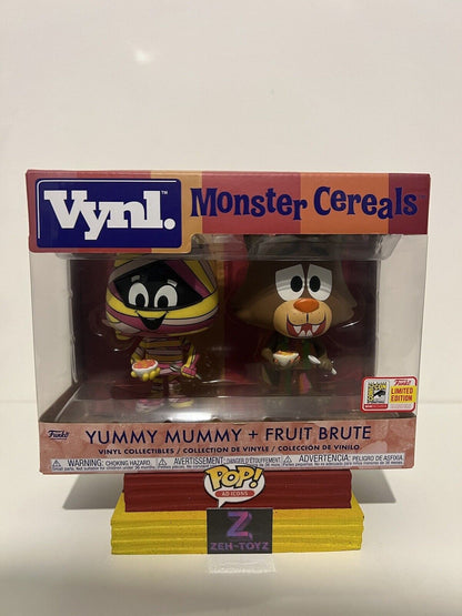 FUNKO VYNL Ad Icons Monster Cereal Yummy Mummy + Fruit Brute #2 Pack Exclusive