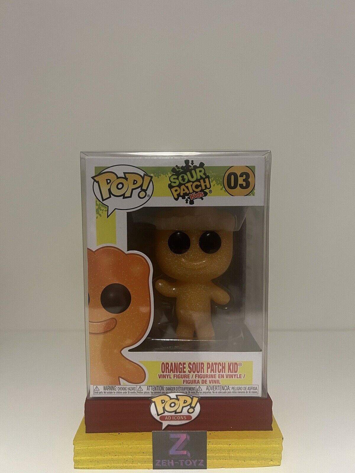 FUNKO POP Ad Icons Sour Patch Kids Orange Sour Patch Kid #03