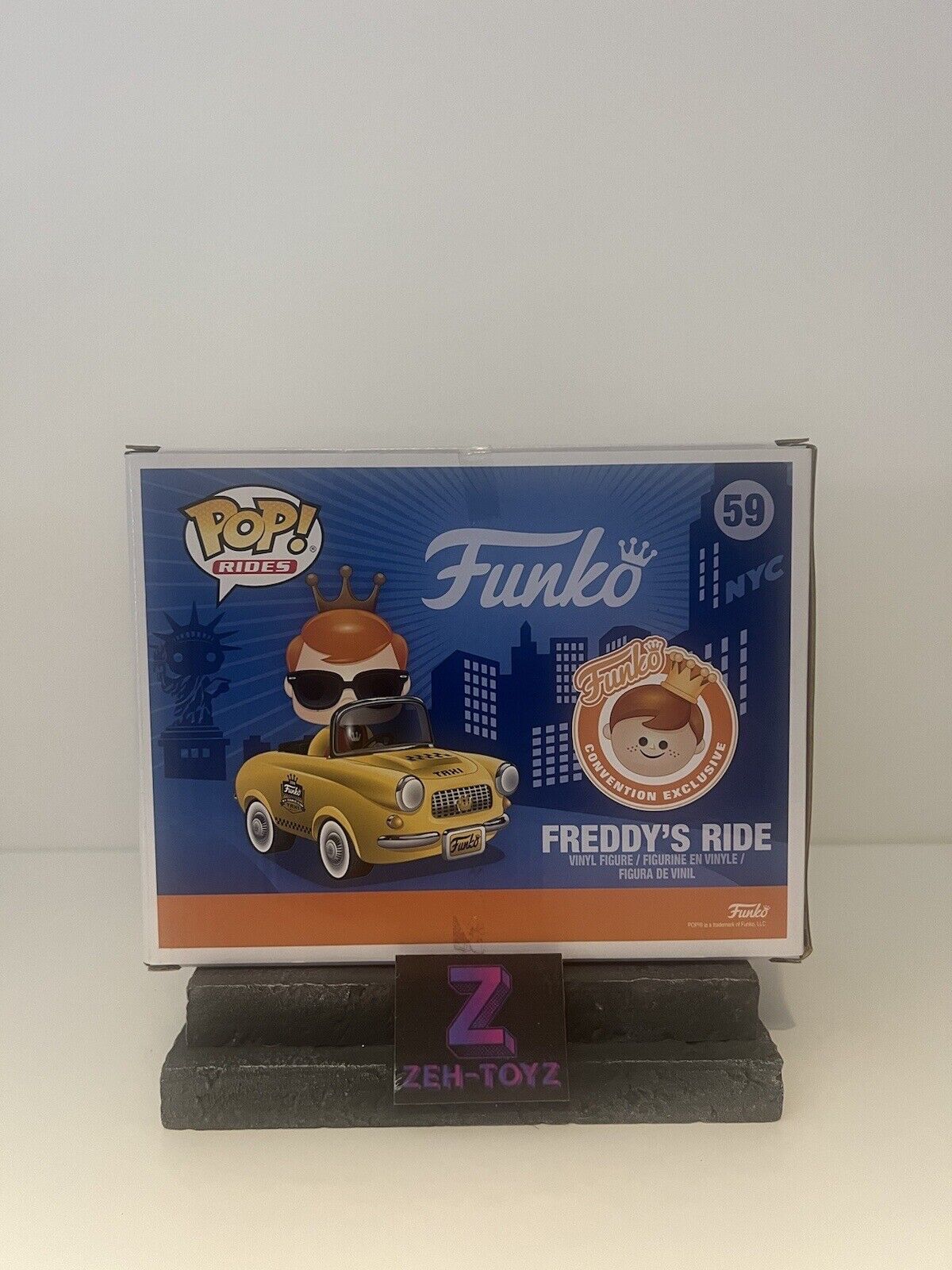 FUNKO POP! Freddys Ride #59 2000pcs Limited Edition Exclusive Rare Grail