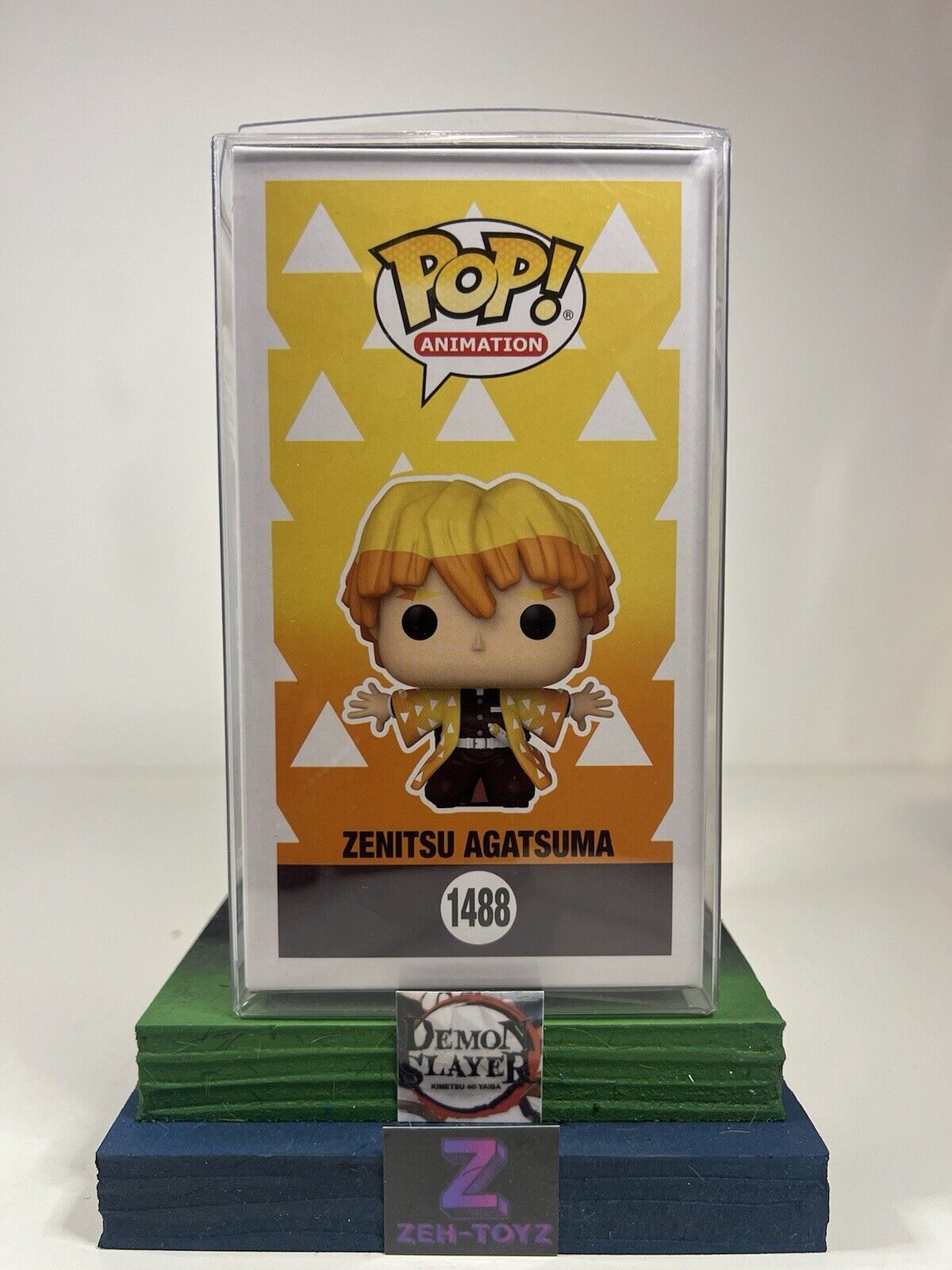 FUNKO POP! Anime Demon Slayer Zenitsu Agatsuma #1488 Special Edition