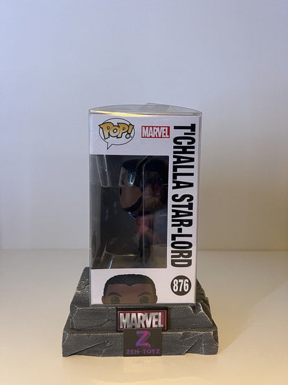 FUNKO POP! Marvel Studios What If T'Challa Star Lord #876 Special Edition