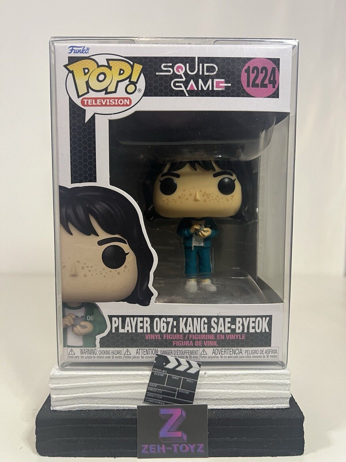 FUNKO POP! Television TV Squid Game Player 067 Kang Sae-Byeok #1224