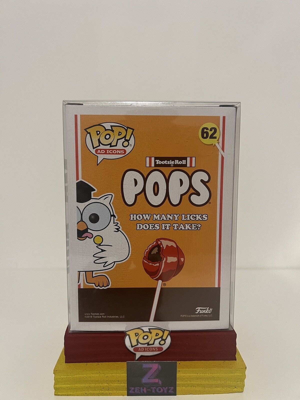 FUNKO POP! Ad Icons Tootsie Rolls Pops Mr Owl #62