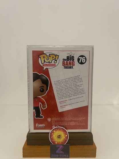 FUNKO POP! Television The Big Bang Theory Raj Koothrappali Star Trek #76