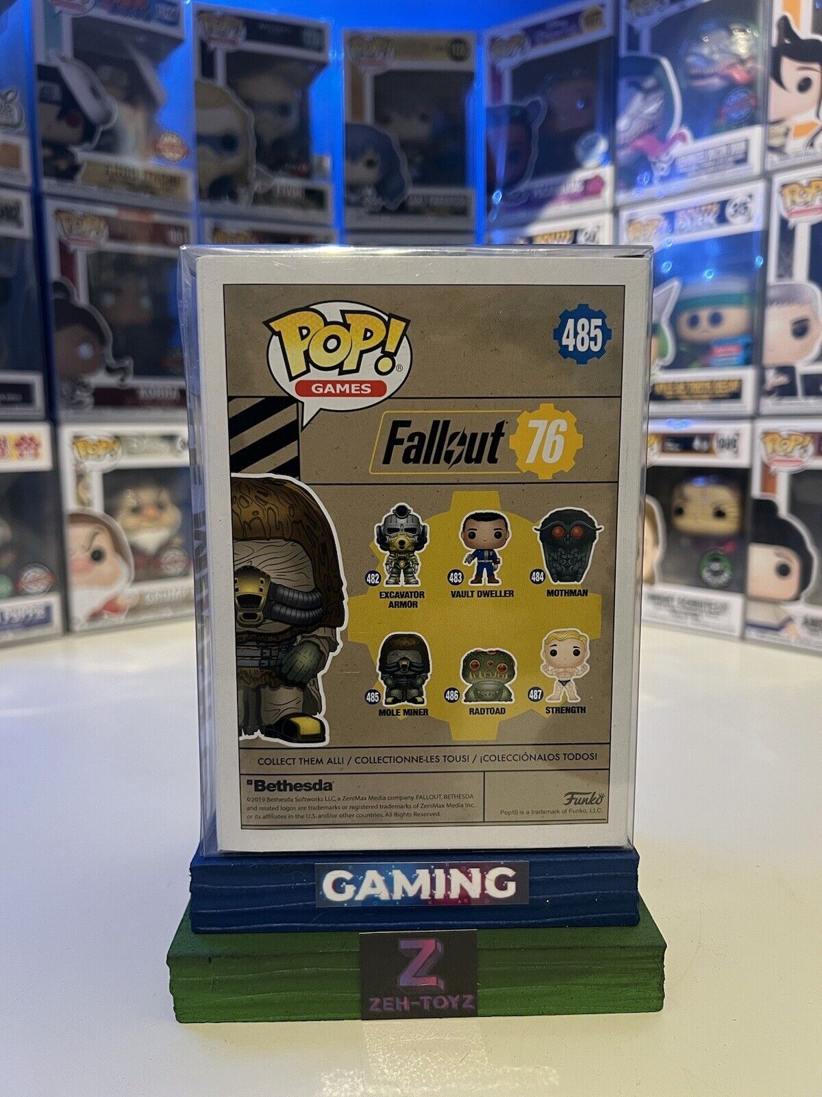 FUNKO POP! Games Fallout Mole Miner #485