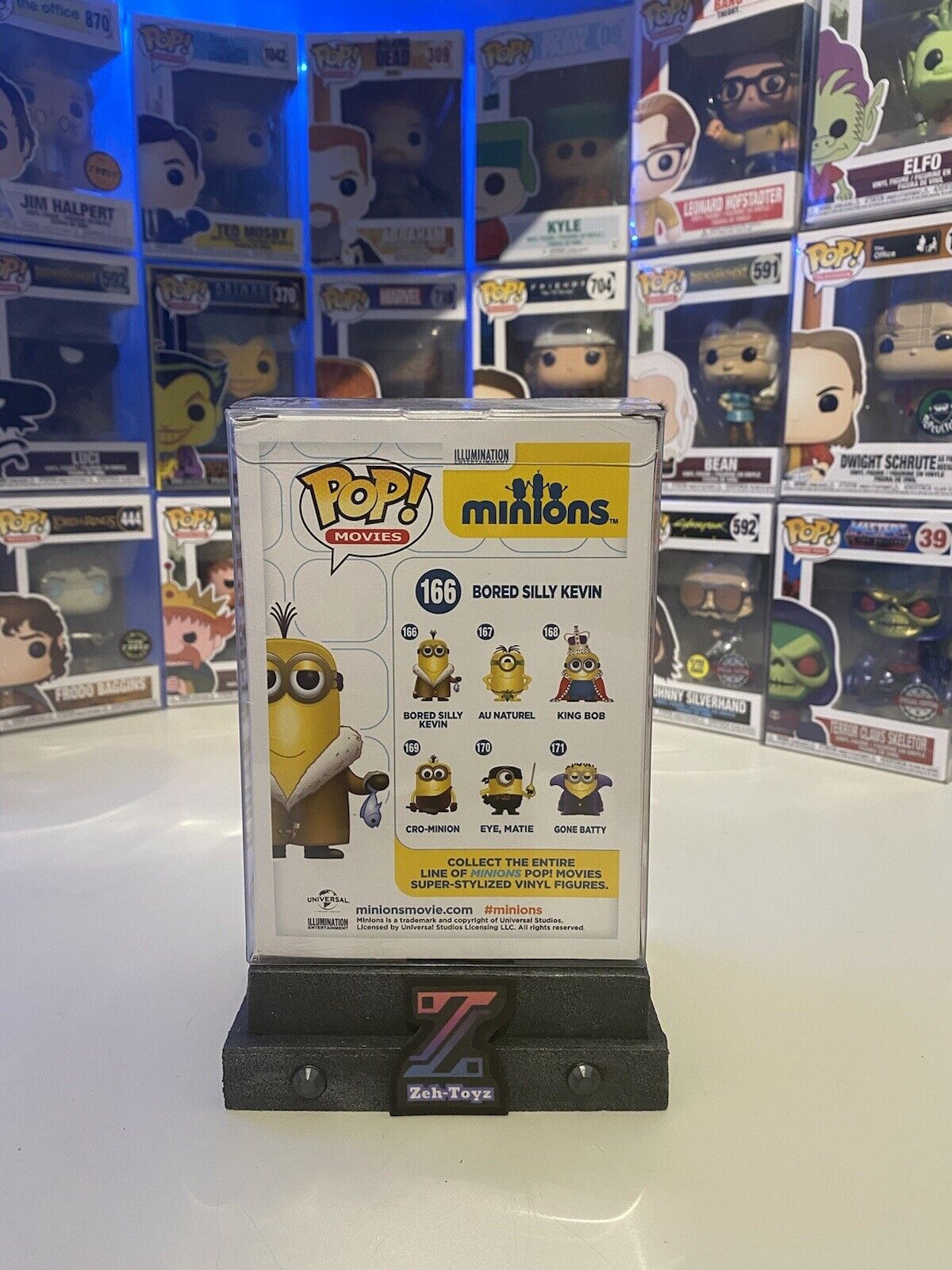 FUNKO POP! Movies Animation Minions Bored Silly Kevin #166