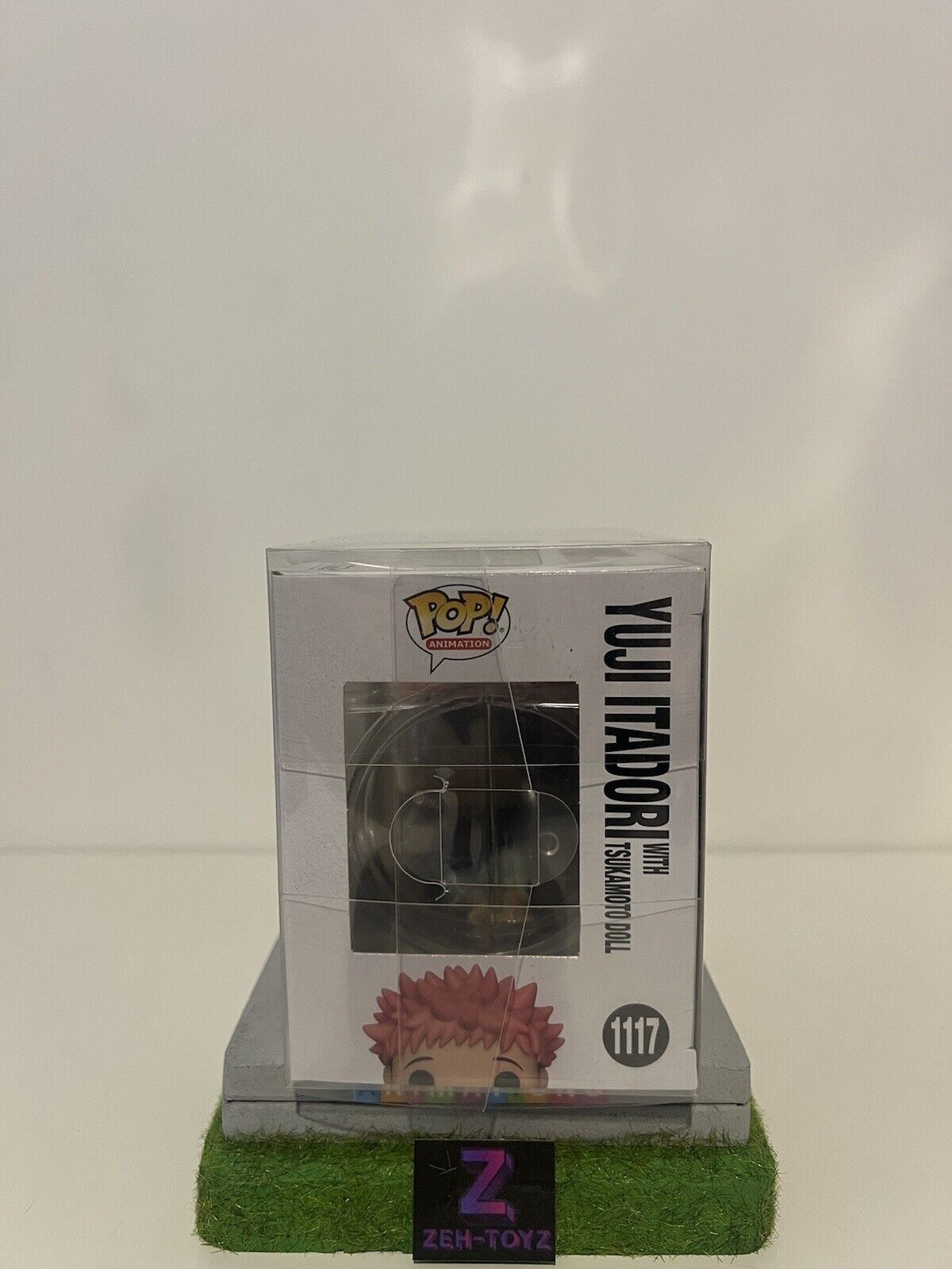 FUNKO POP! Anime Animation Yuji Itadori With Tsukamoto Doll #1117 FYE Exclusive