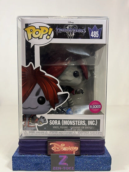 FUNKO POP! Disney Games Kingdom Hearts Sora (Monsters Inc) #485 Flocked