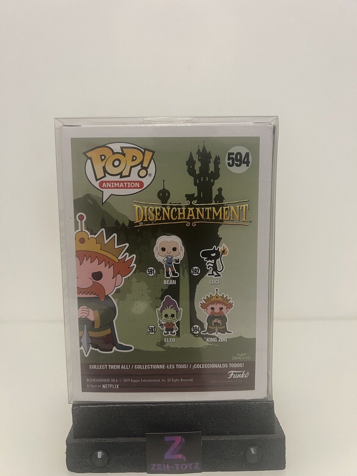 FUNKO POP! Animation Disenchantment King Zogg #594