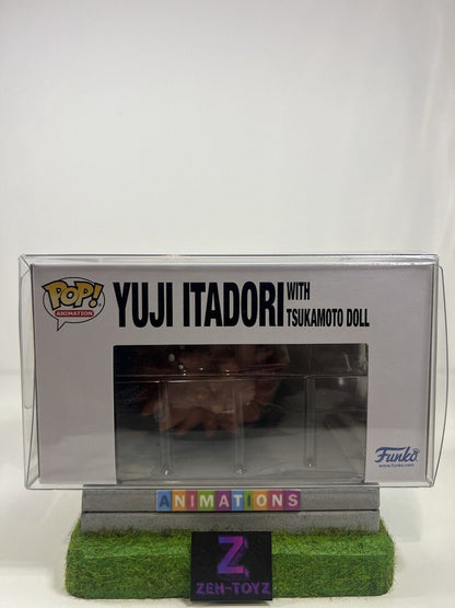 FUNKO POP! Anime Animation Yuji Itadori With Tsukamoto Doll #1117