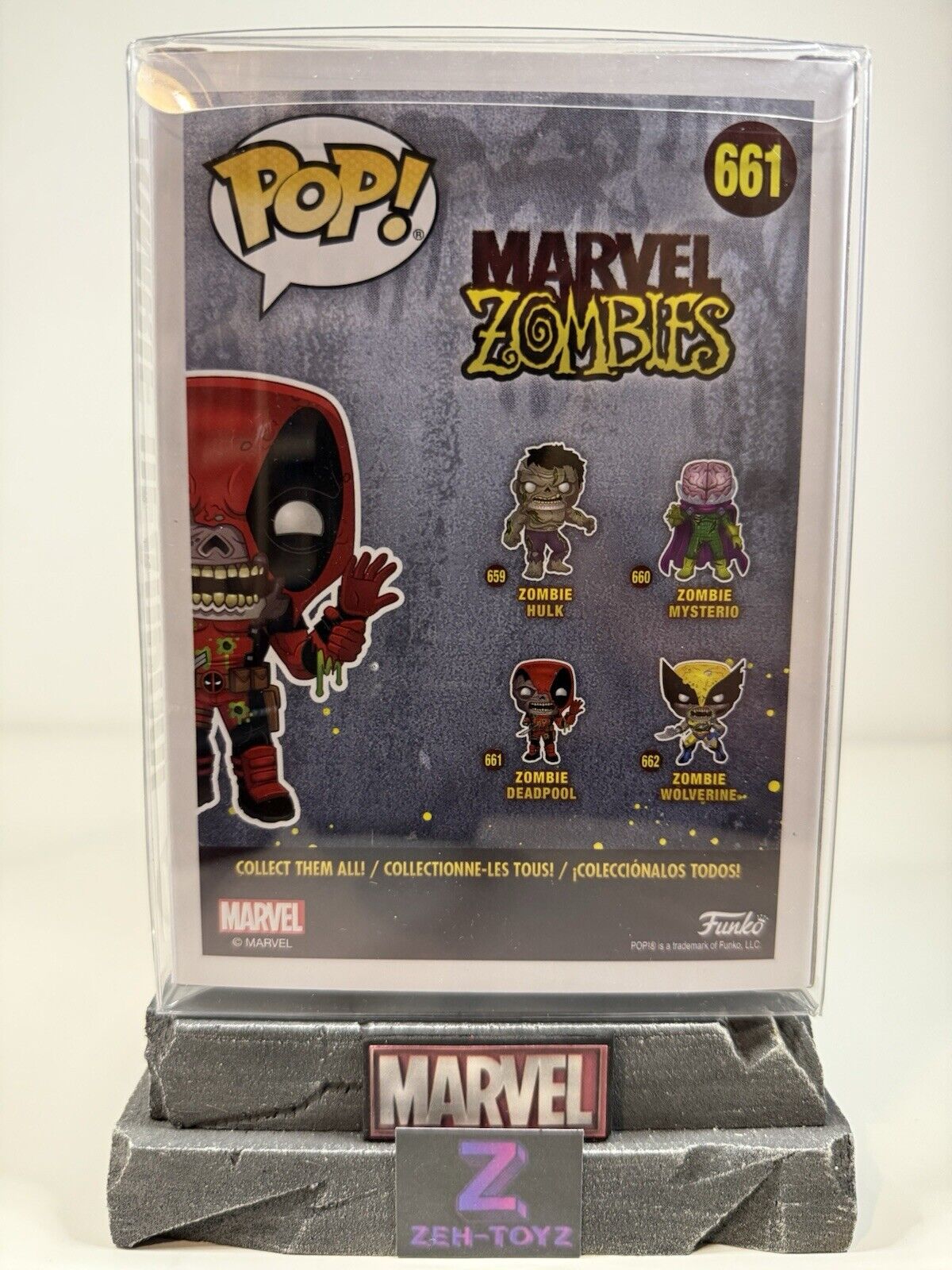 FUNKO POP! Marvel Zombies Zombie Deadpool #661