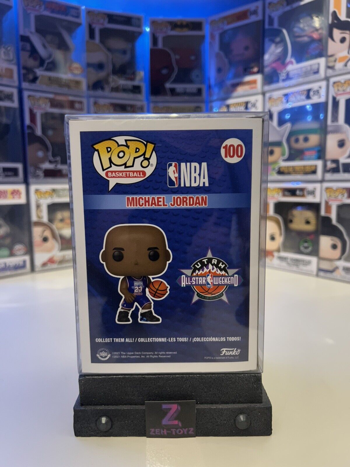 FUNKO POP! Sports NBA Basketball All Stars Michael Jordan #100 Funko Exclusive