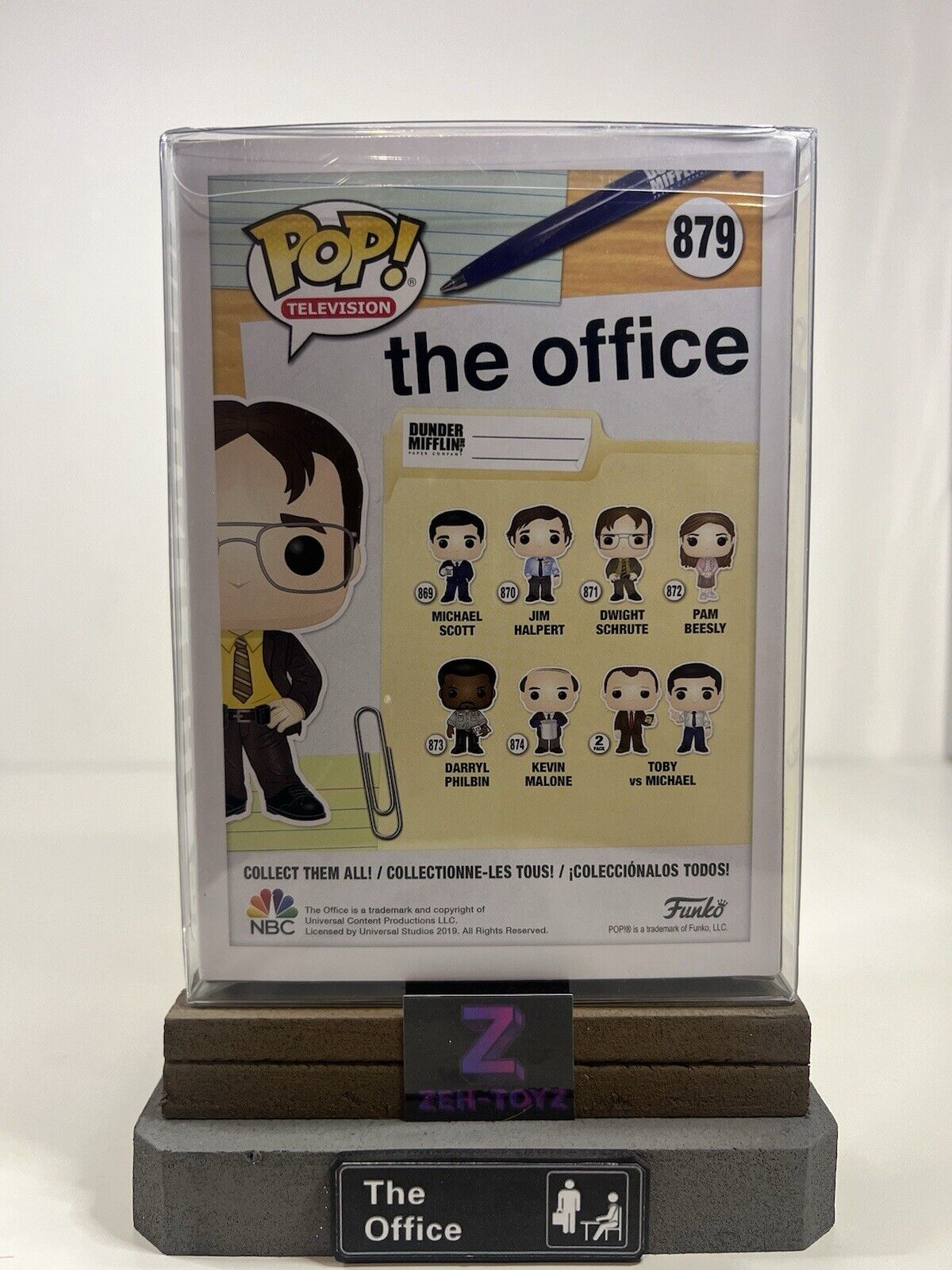 FUNKO POP! TV The Office US Jim Halpert as Dwight Special Edition #879