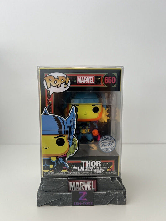 FUNKO POP! Marvel Universe Thor #650 Blacklight Special Edition