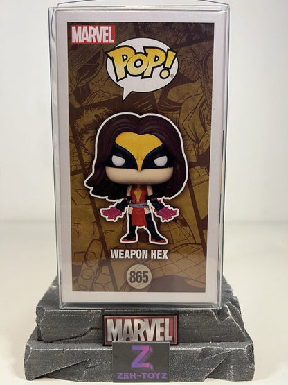 FUNKO POP! Marvel Infinity Warps Weapon Hex #865 Special Edition