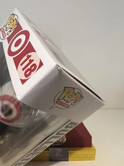 FUNKO POP Ad Icons Target Bullseye #118 Target Convention 2021