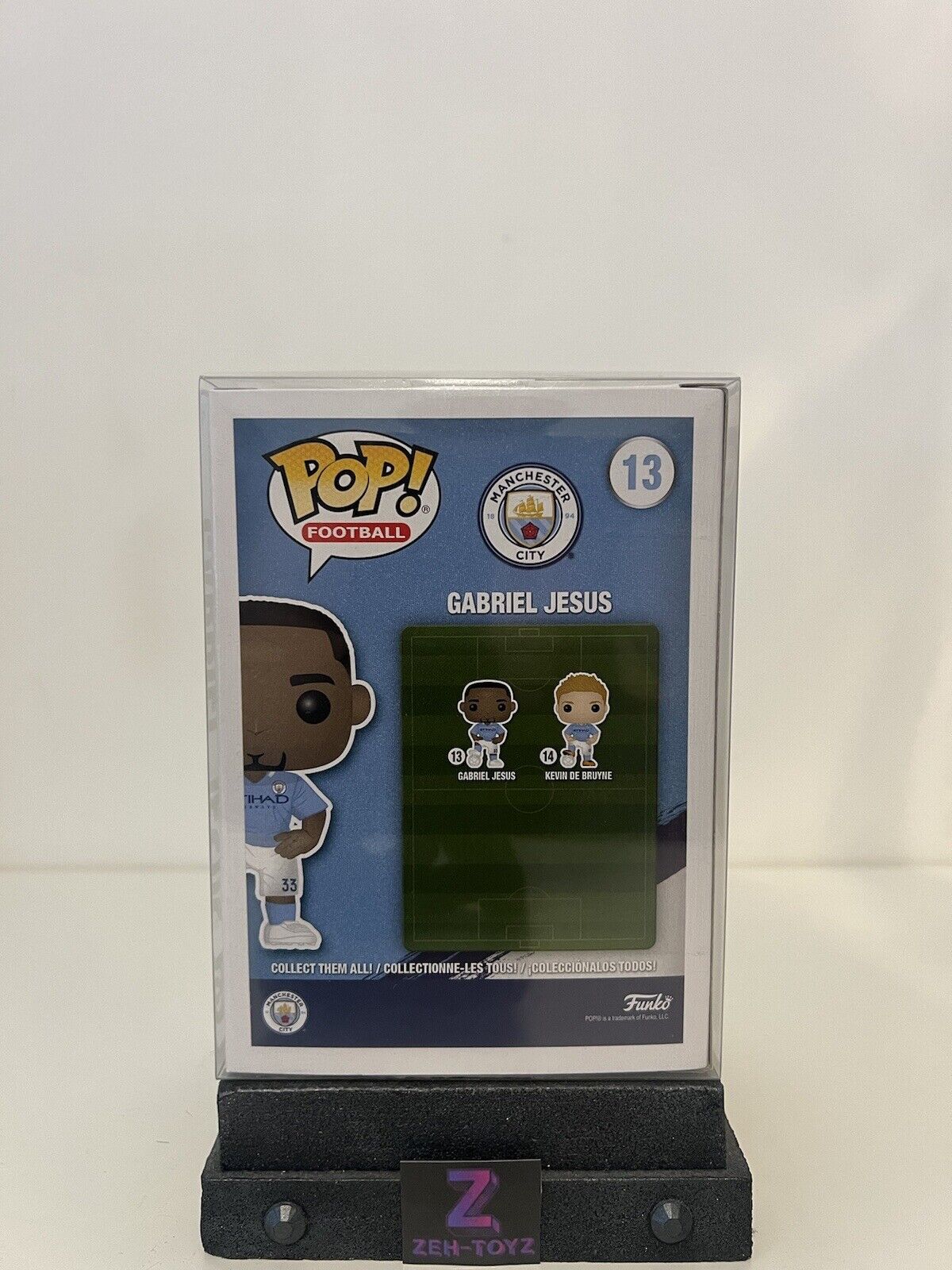 FUNKO POP! VINYL - MANCHESTER CITY - GABRIEL JESUS #13 - ZT: 647