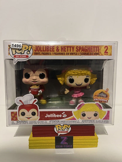 FUNKO POP! Ad Icons Jollibee & Hetty Spaghetti #2 Pack