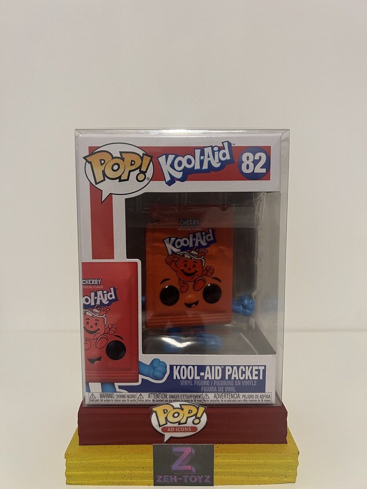 FUNKO POP! Ad Icons Kool-Aid Packet Cherry #82