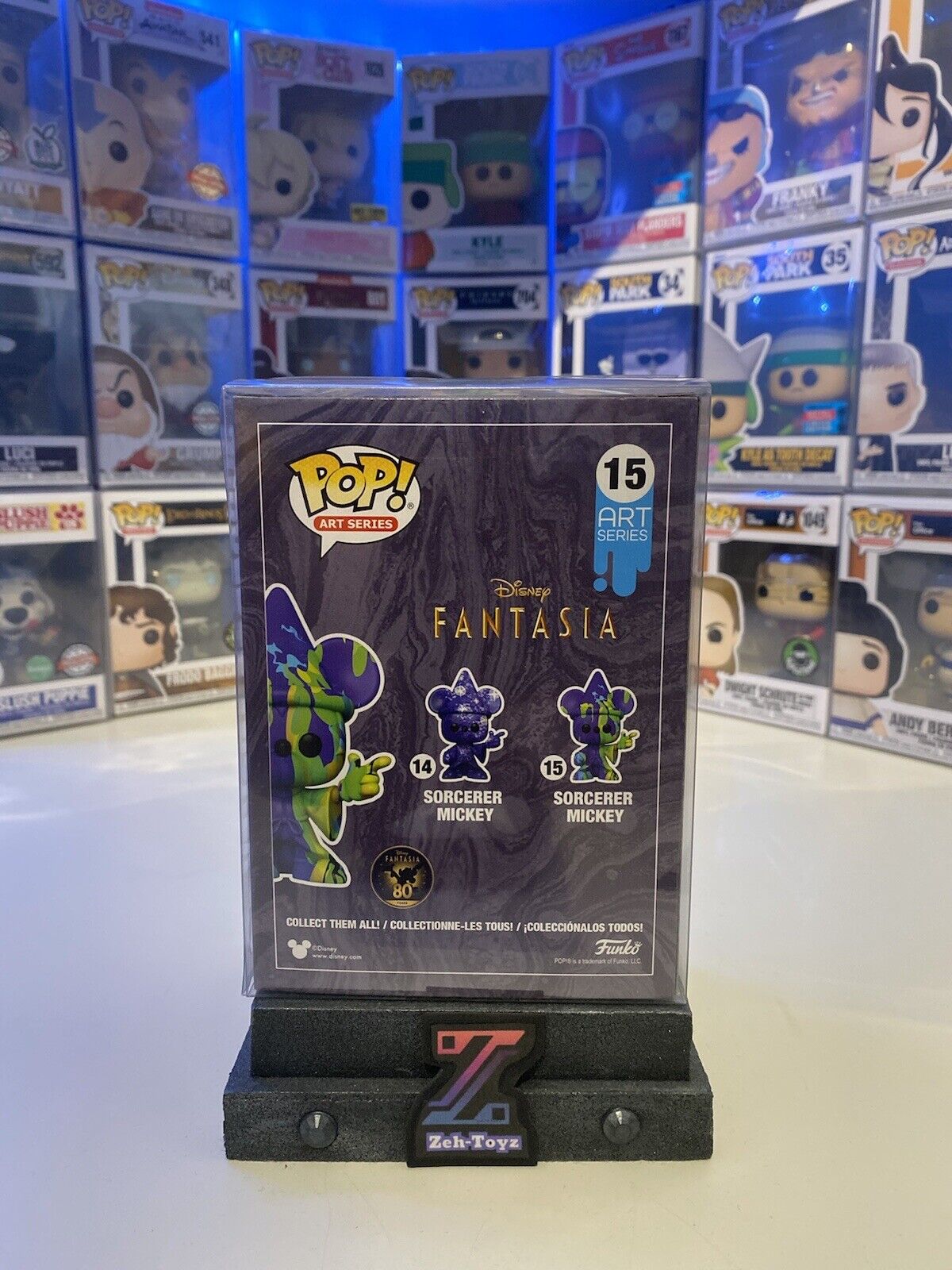 FUNKO POP! Disney Fantasia Sorcerer Mickey #15 Art Series