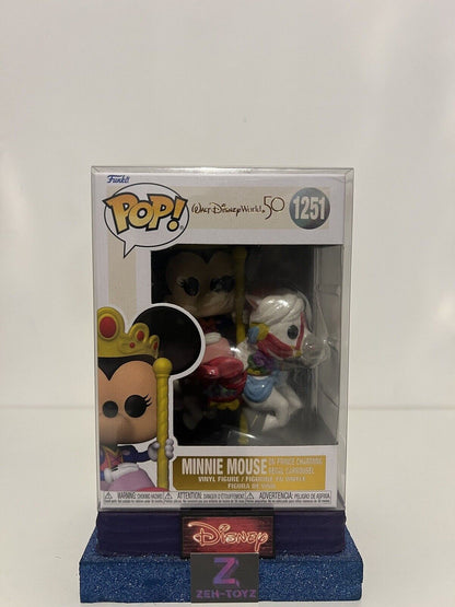 FUNKO POP! VINYL - DISNEY -MINNIE MOUSE ON PRINCE CHARMING REGAL CARROUSEL #1251