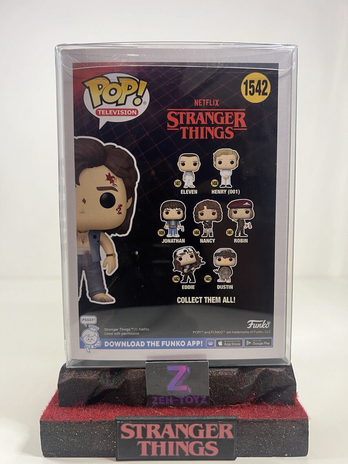 FUNKO POP! Television Tv Stranger Things Steve #1542 Special Edition