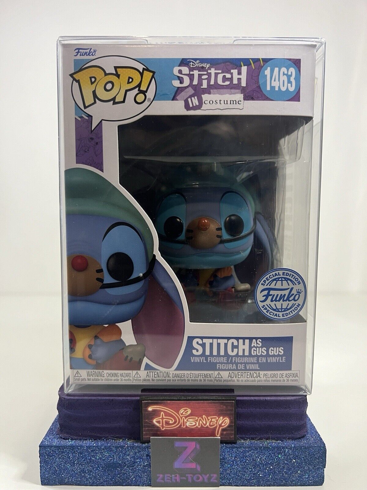 FUNKO POP! Animation Disney Lilo & Stitch - Stitch As Gus Gus #1463