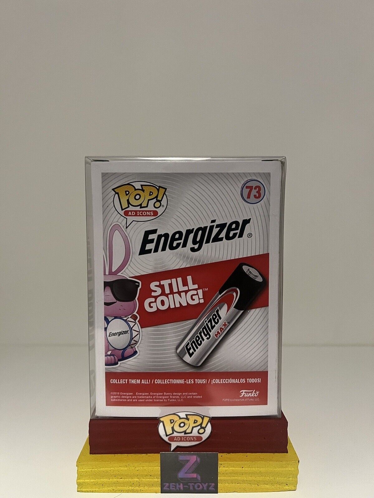 FUNKO POP! Ad Icons Energizer  Bunny #73 Flocked Exclusive