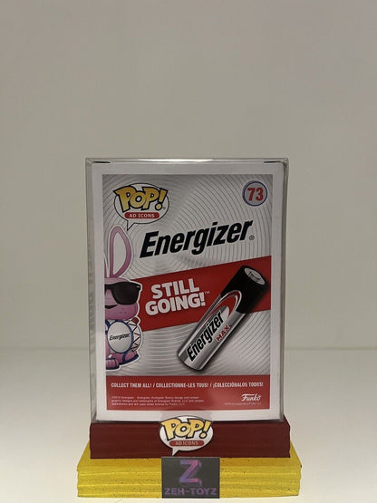 FUNKO POP! Ad Icons Energizer  Bunny #73 Flocked Exclusive