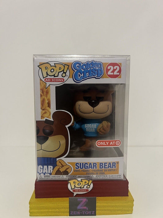 FUNKO POP! Ad Icons Golden Crisp Cereal Sugar Bear #22 Target Exclusive