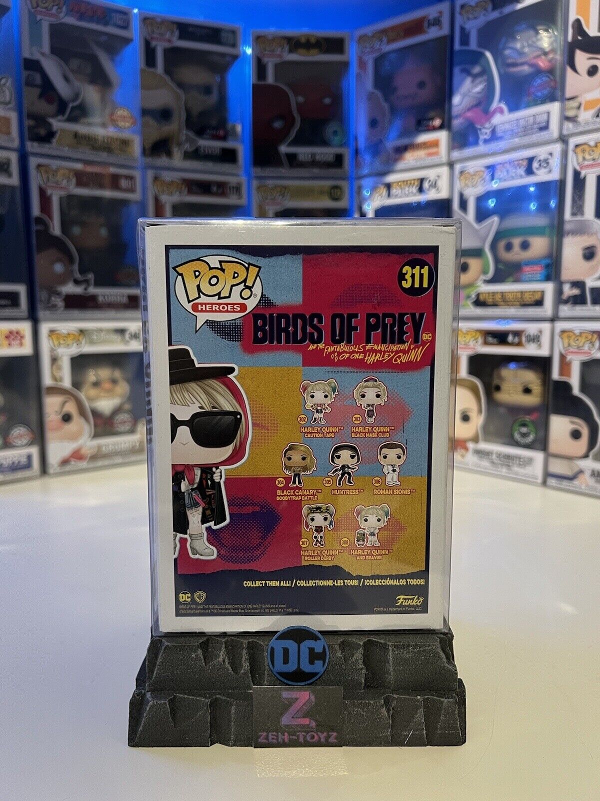 FUNKO POP! DC Movies Birds Of Prey Harley Quinn Incognito #311 Speciality Series