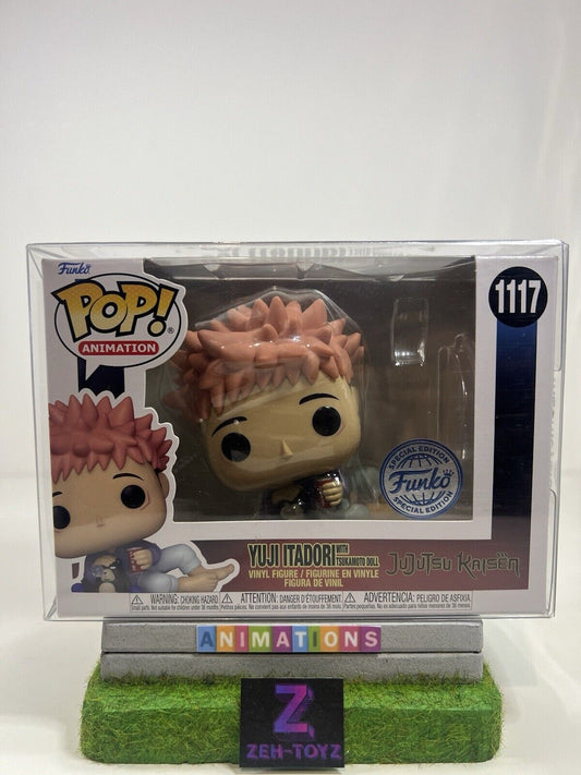 FUNKO POP! Anime Animation Yuji Itadori With Tsukamoto Doll #3022