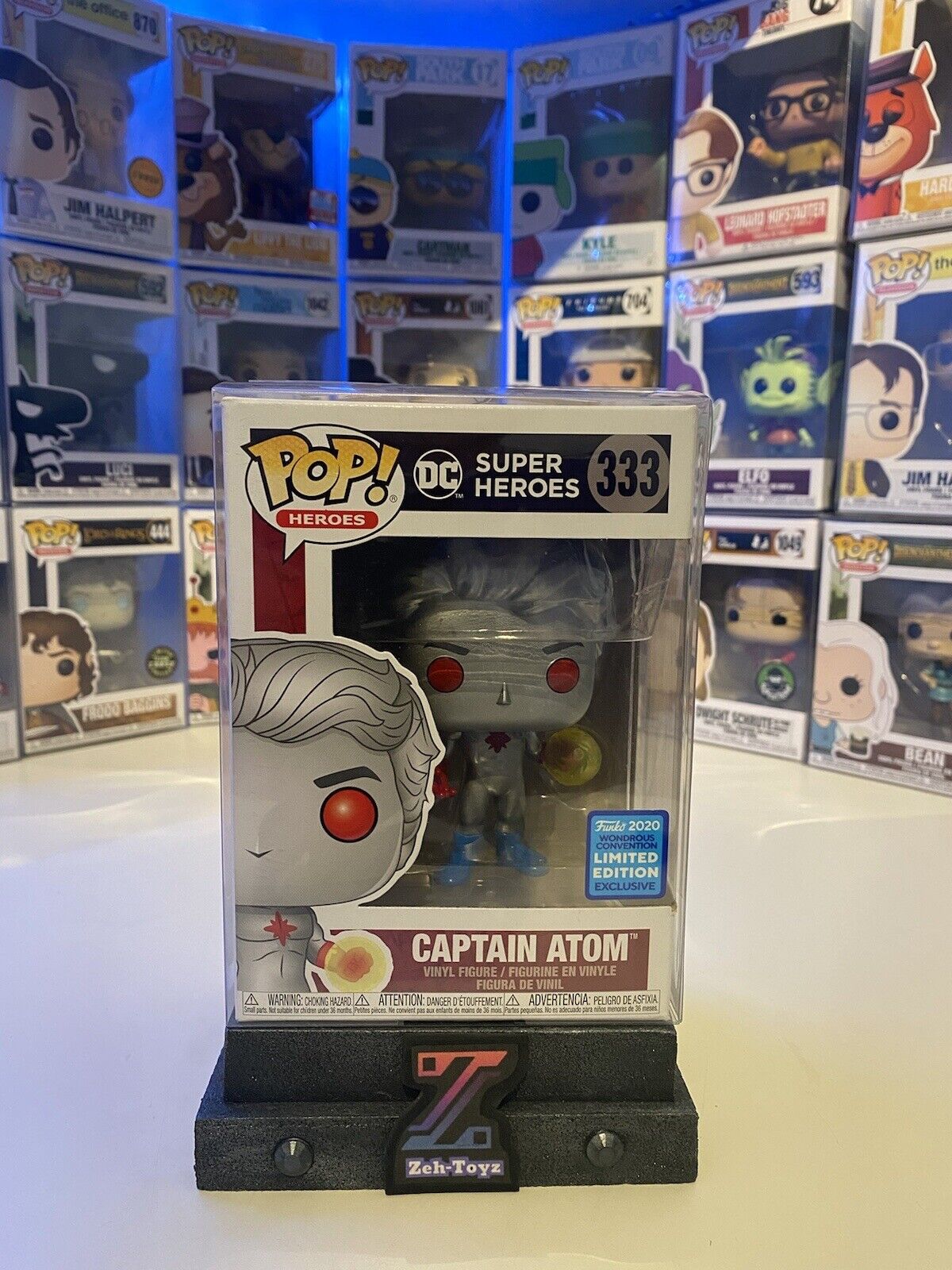 FUNKO POP! DC Superheroes Captain Atom #333 2020 Exclusive