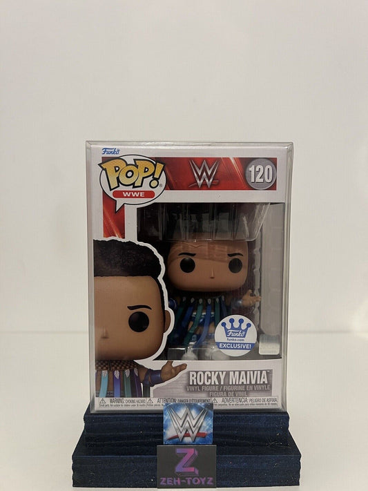 FUNKO POP! WWE Smackdown Raw Wrestling Rocky Mavia #120 Funko Exclusive