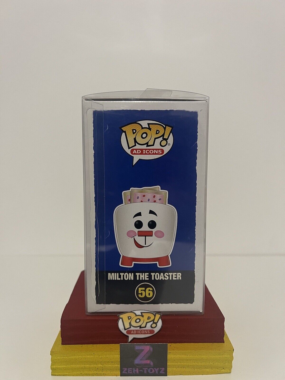 FUNKO POP! Ad Icons Pop Tarts Milton The Toaster #56 Popcultcha Exclusive