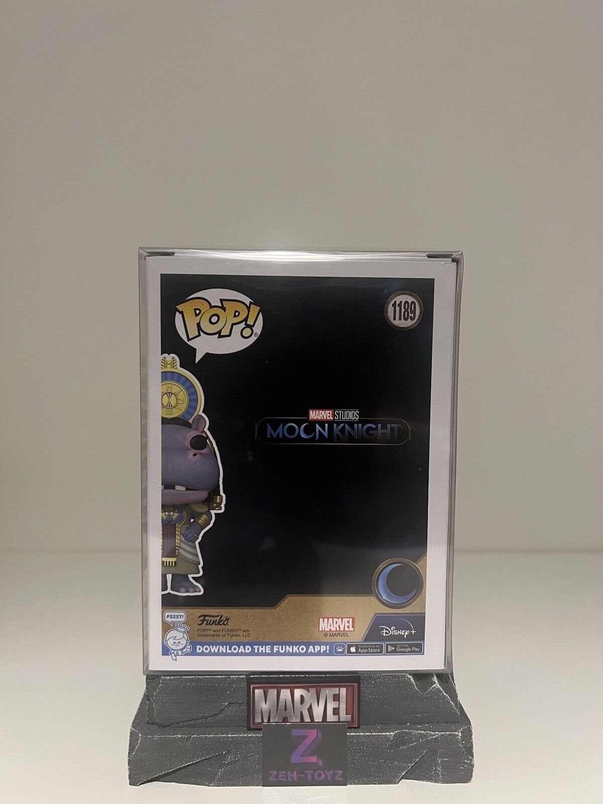 FUNKO POP! Marvel Studios Moon Knight Taweret #1189 2023 Wondrous Convention