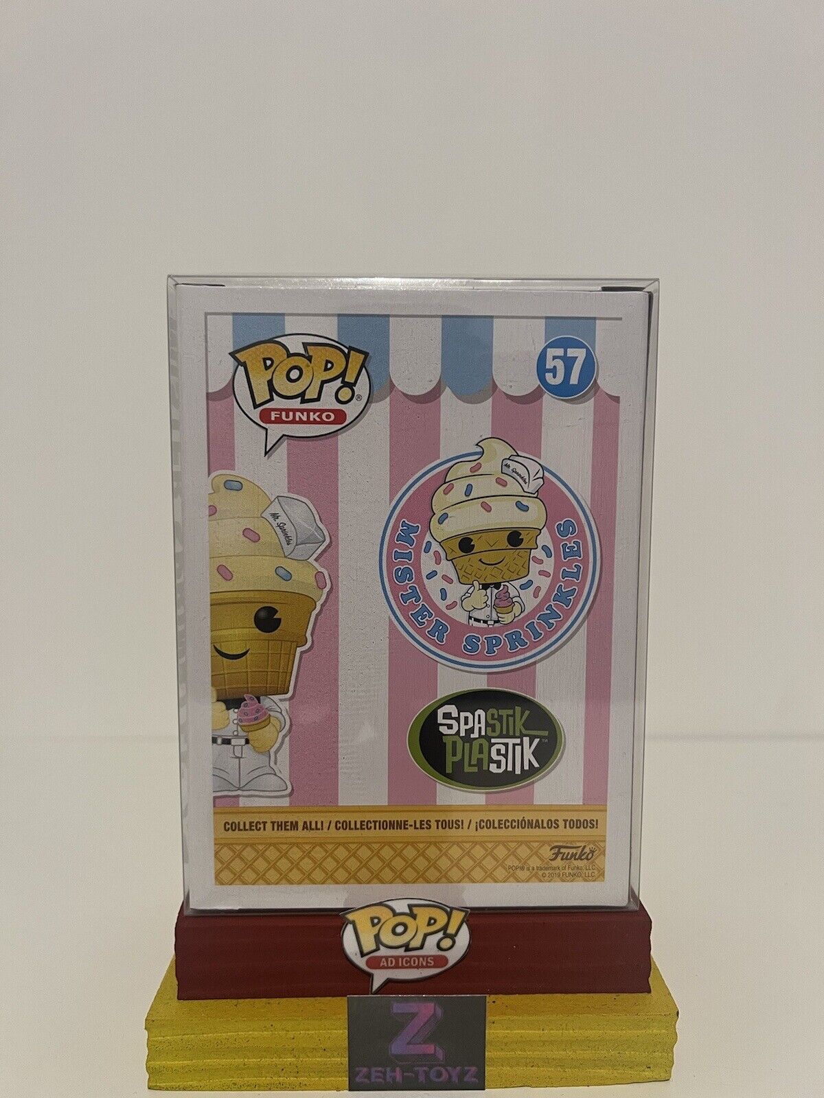 FUNKO POP! Spastik Plastik Funko Original Mister Sprinkles #57 Strawberry