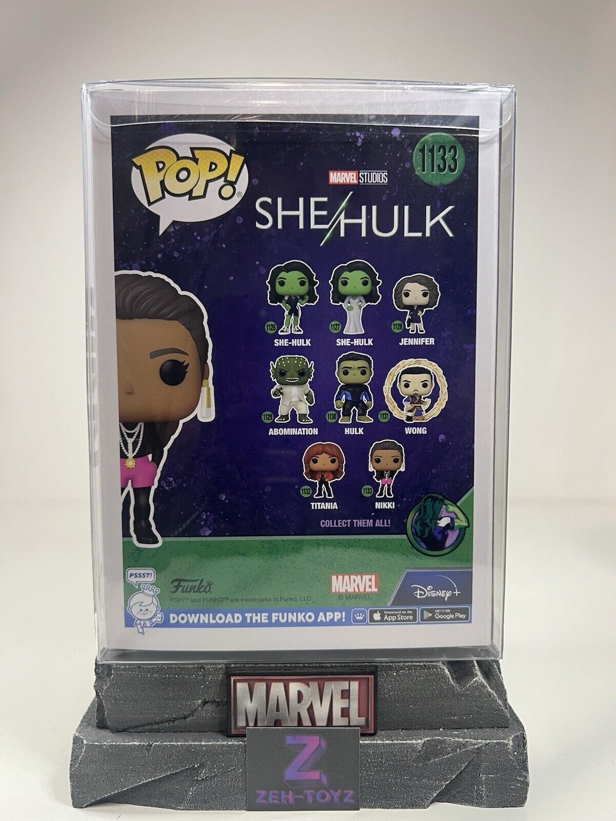 FUNKO POP! Marvel Studios Movies She Hulk Nikki #1133