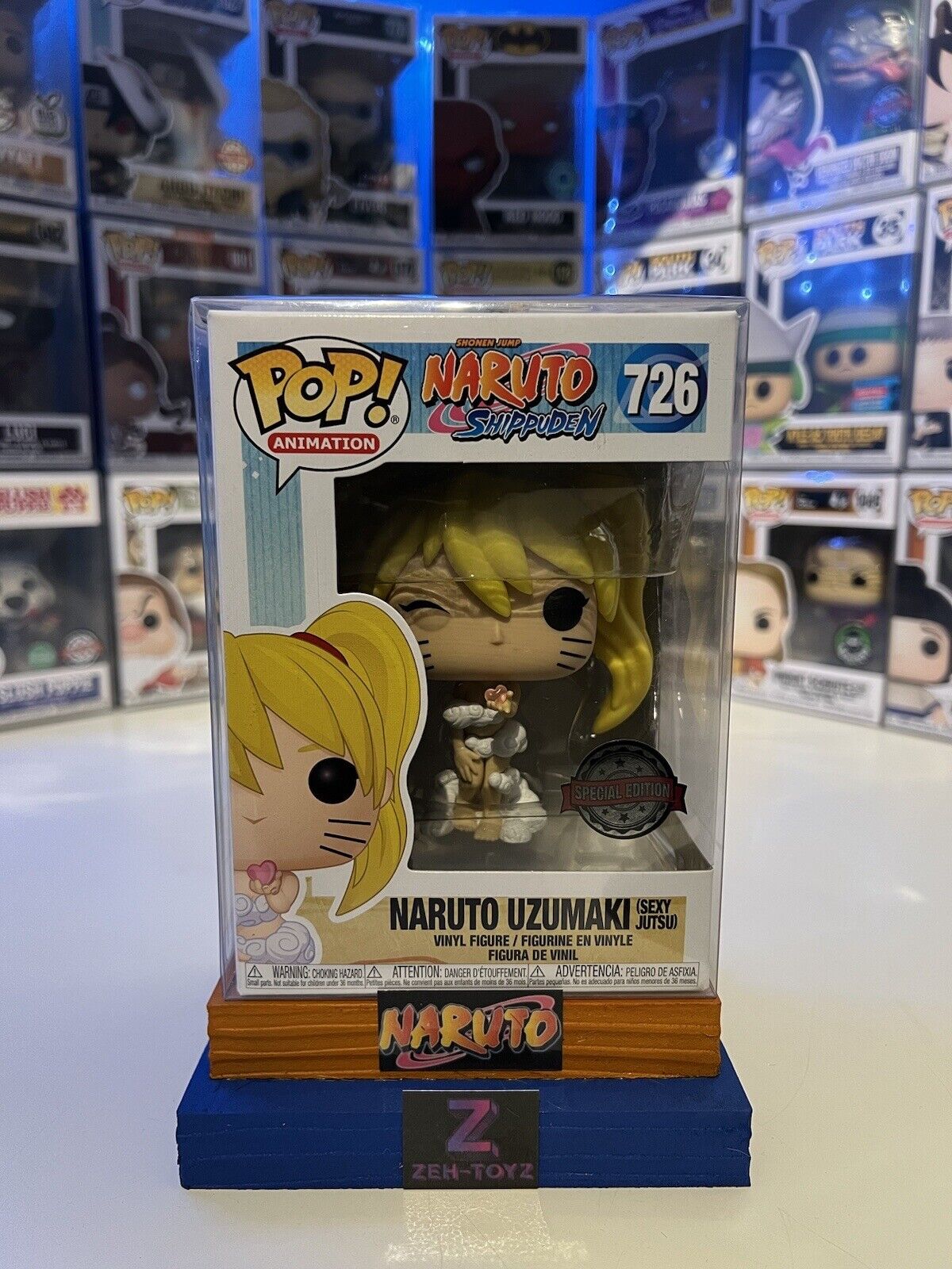 FUNKO POP! Anime Animation Naruto Shippuden Naruto Uzumaki (Sexy Jutsu) #726