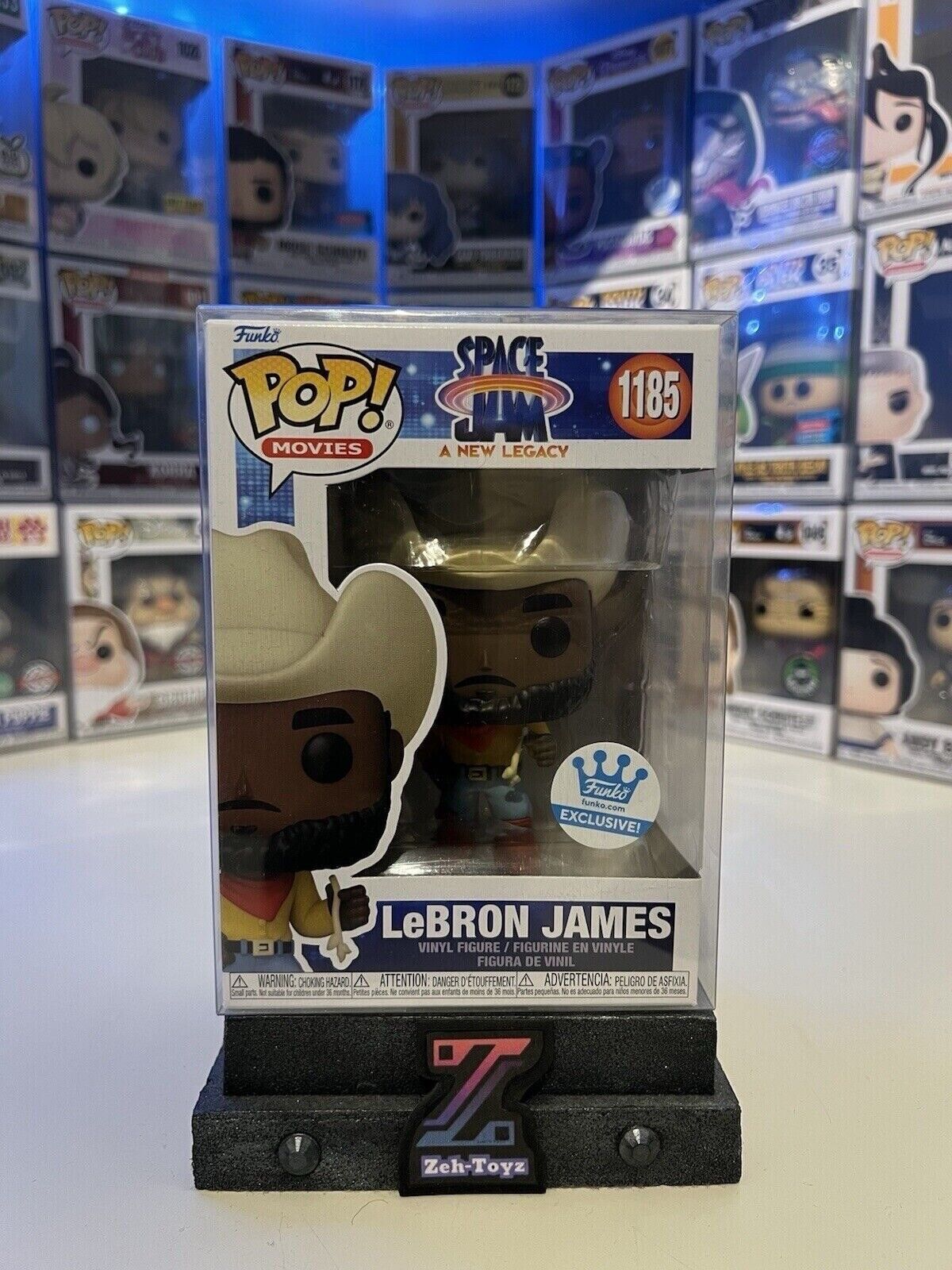 FUNKO POP! Basketball Movies Space Jam Lebron james #1185 Exclusive