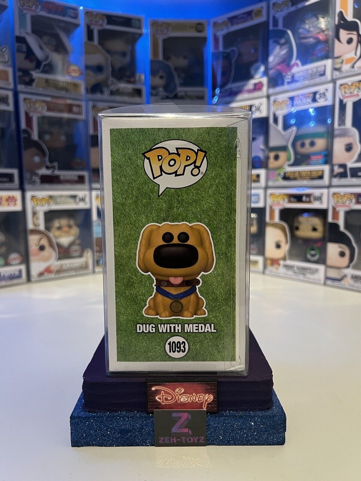 FUNKO POP! Disney Pixar Dug Days Dug With Medal #1093