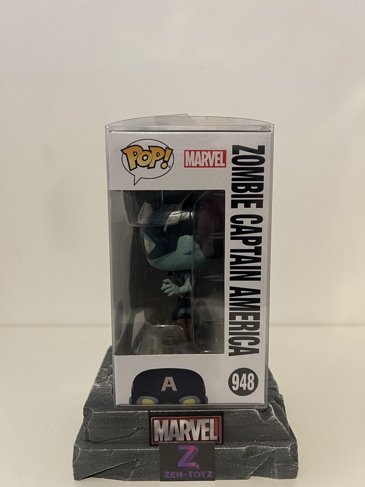 FUNKO POP! Marvel What If...? Zombie Captain America #948 Funko Exclusive