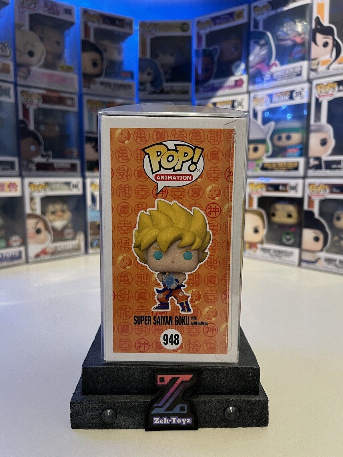 FUNKO POP! VINYL - DRAGON BALL Z - SUPER SAIYAN GOKU WITH KAMEHAMEHA #948