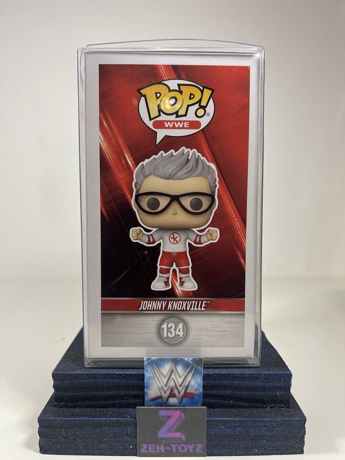 FUNKO POP! WWE Wrestling Jackass Johnny Knoxville #134 San Diego Comic Con