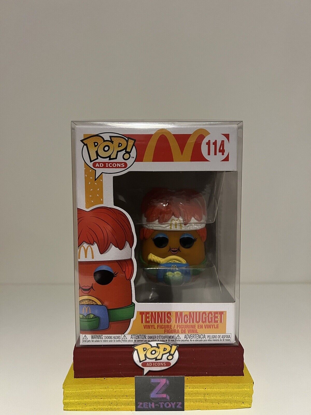 FUNKO POP Ad Icons McDonalds Tennis McNugget #114